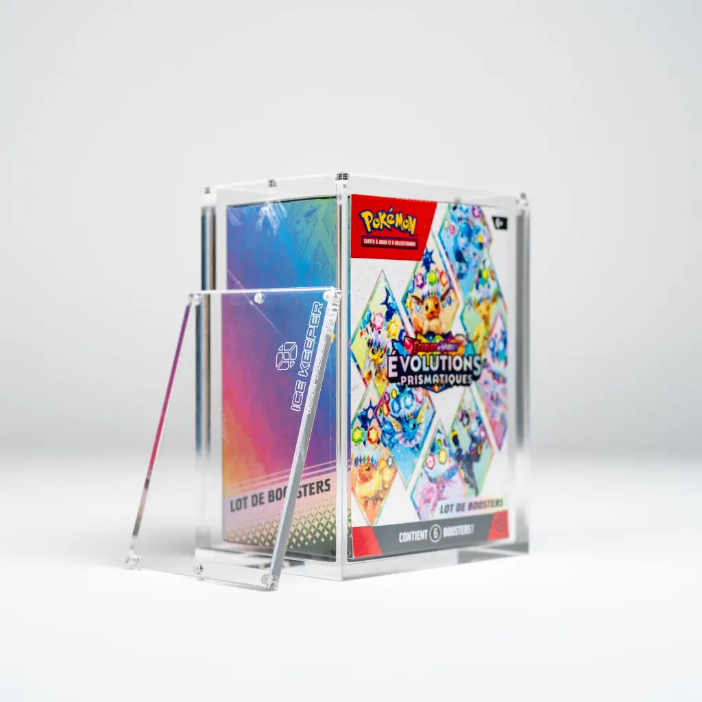 Boite de Protection en acrylic pour bundle 6 boosters