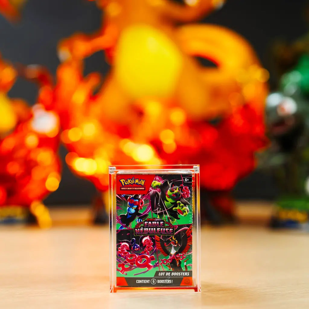 Boite de Protection en acrylic pour bundle 6 boosters