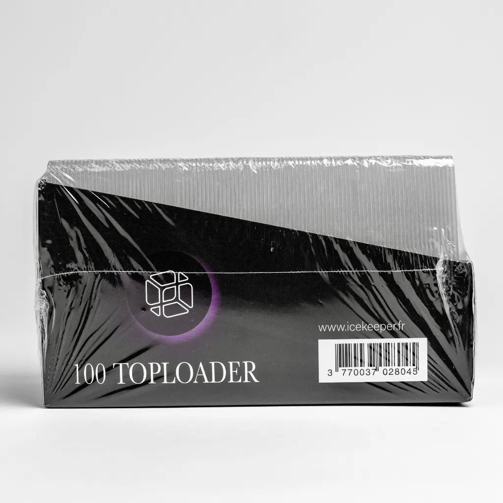 Pack de 100 Toploaders – Standard Size  3" x 4" 35PT