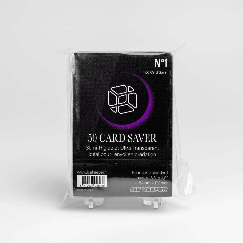 Pack de 50 Card Savers – Format Standard idéal pour soumission en grading